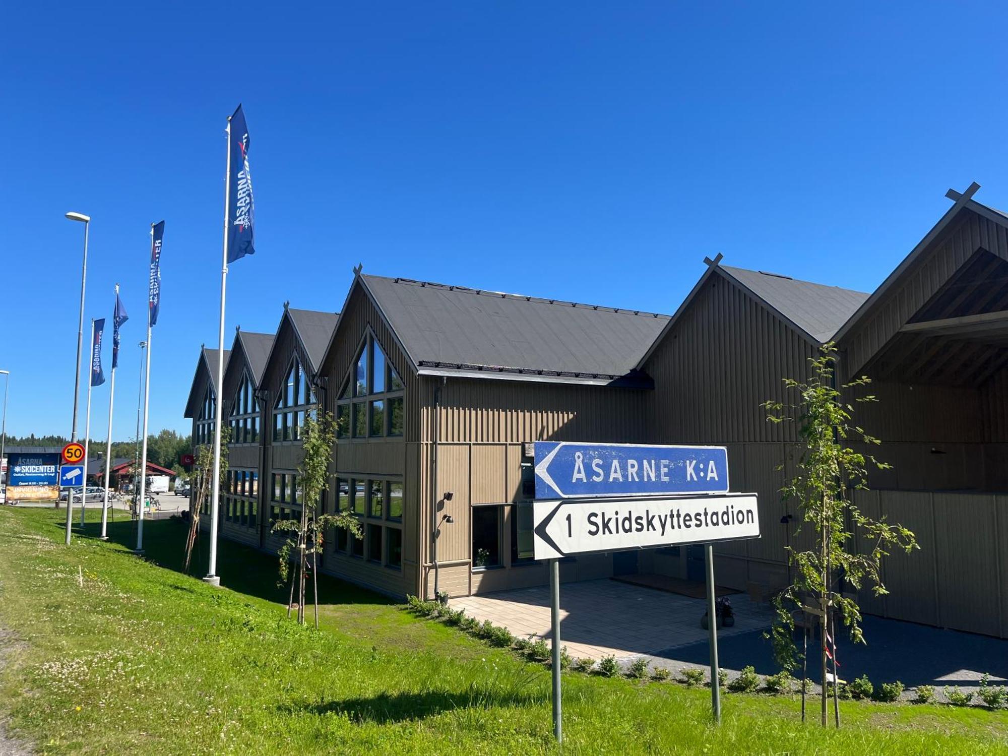 Asarna Skicenter Eksteriør billede